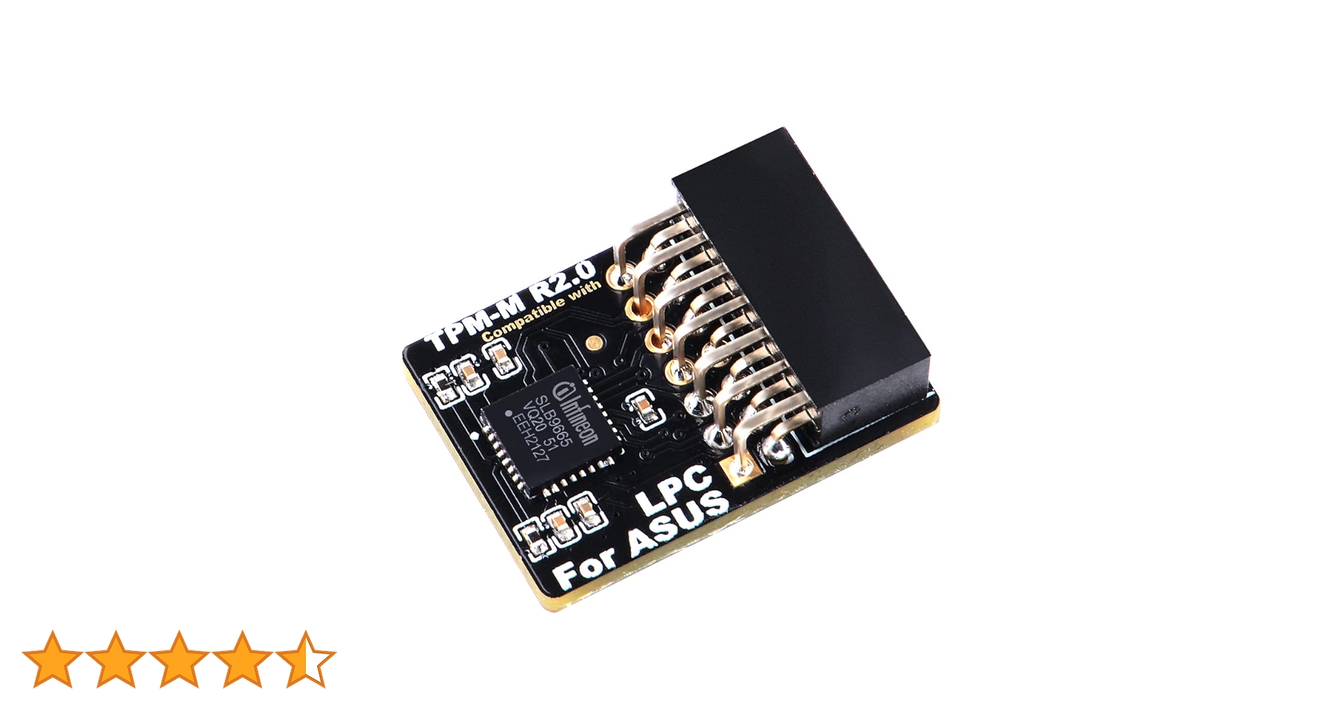 TPM2.0 モジュール LPC 14ピンSLB9665 ASUSマザーボード用 並行輸入品】 NewHail TPM2.0 モジュール LPC 14ピン Infineon
